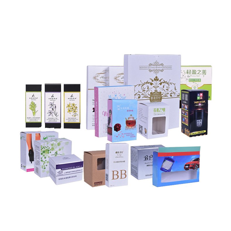 Wholesale Custom Logo Printed Rigid Paper Packaging Boxes Bulk Paper Boxes Factory Wholesale color box for Packiging