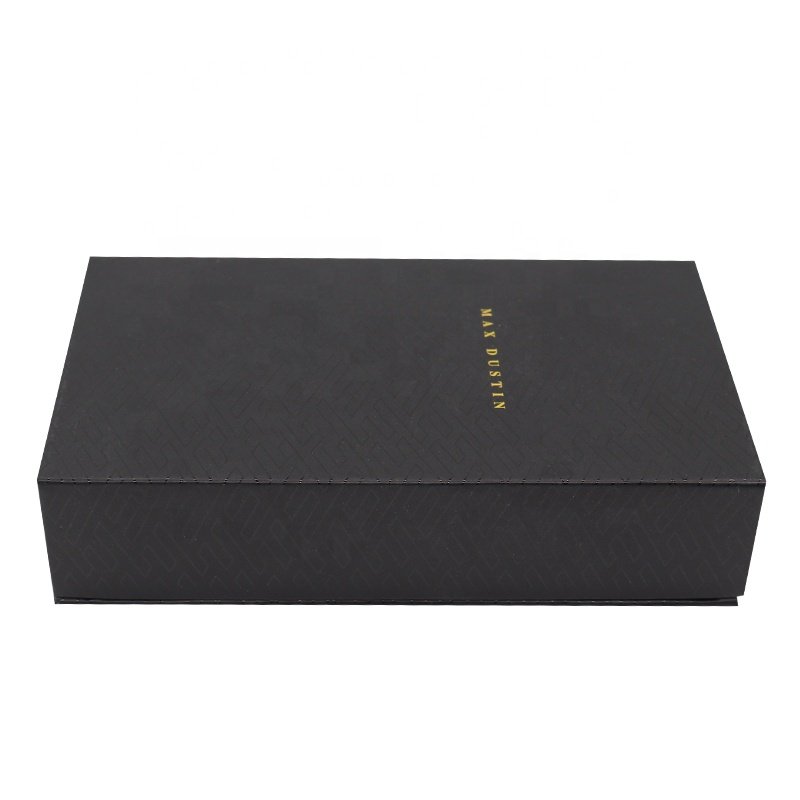Factory Customize Black T Shirt Clothing Packaging Paper Box