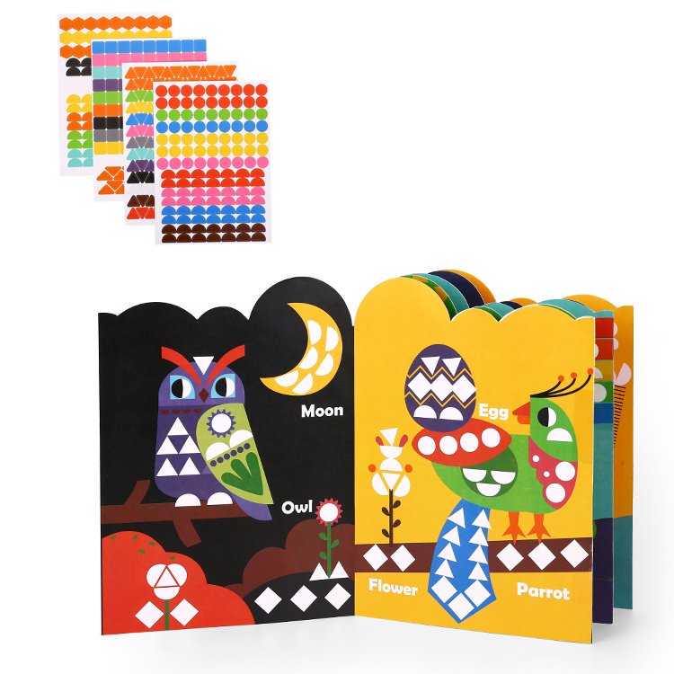 Sticker - Animal Series toys for child to hones improve hand-eye coordination