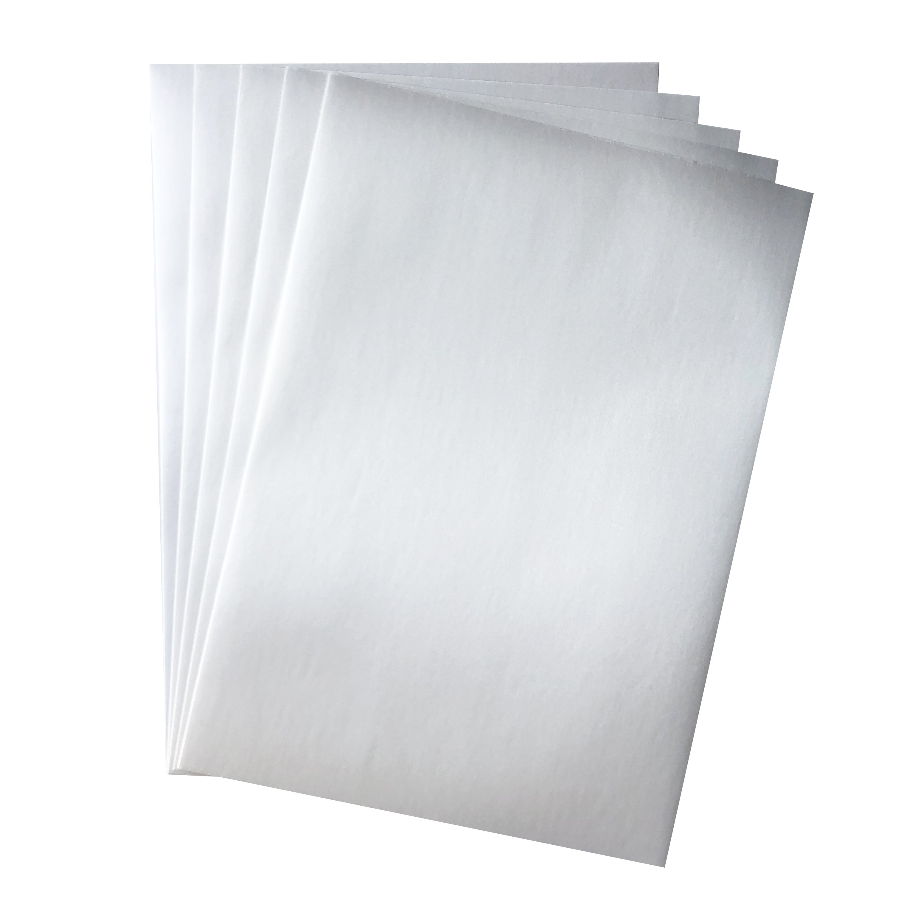 Factory Cheap Price A4 Self Adhesive fabric sticker label waterbased Stain label printing