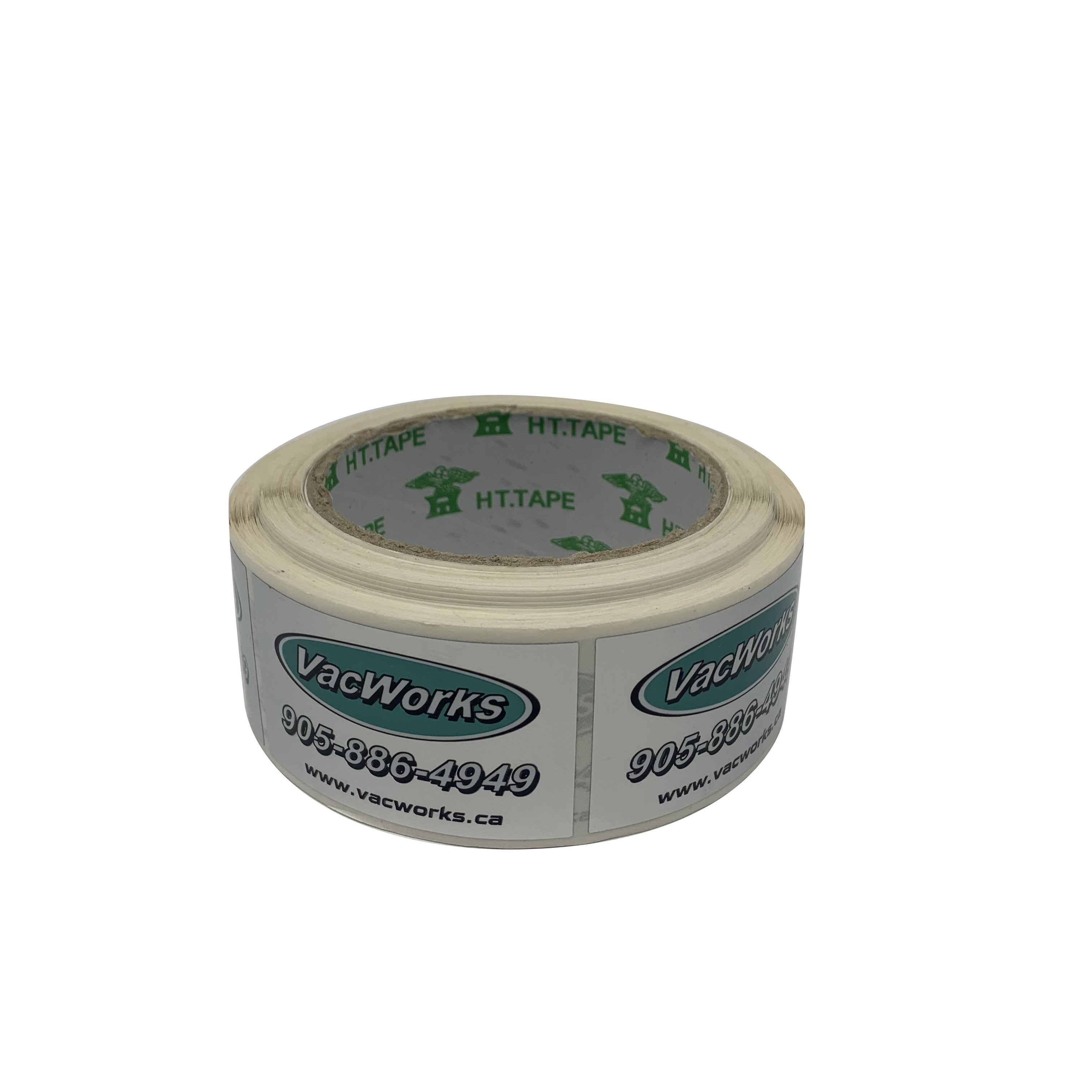 Manufacturer hot custom matte/glossy silver sticker polyester label in roll
