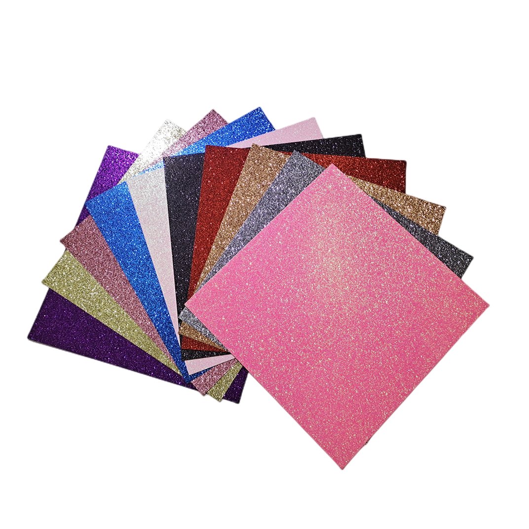Self Adhesive Glitter Paper for DIY Christmas Glitter Sticker