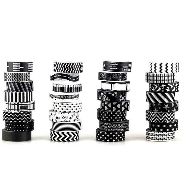 Wholesale Music Washi Paper Tape Paper Decorative Paper Stickers Masking Tapes Roll Scrapbooking School Stationery Supplies