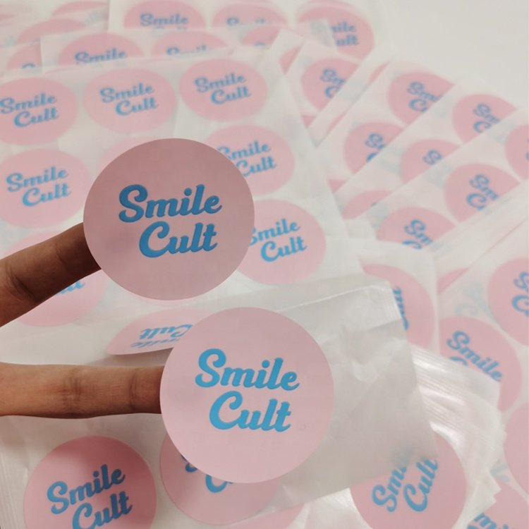 new fashion custom automatic stickers clothing tags sticker label for cutting labeling machine