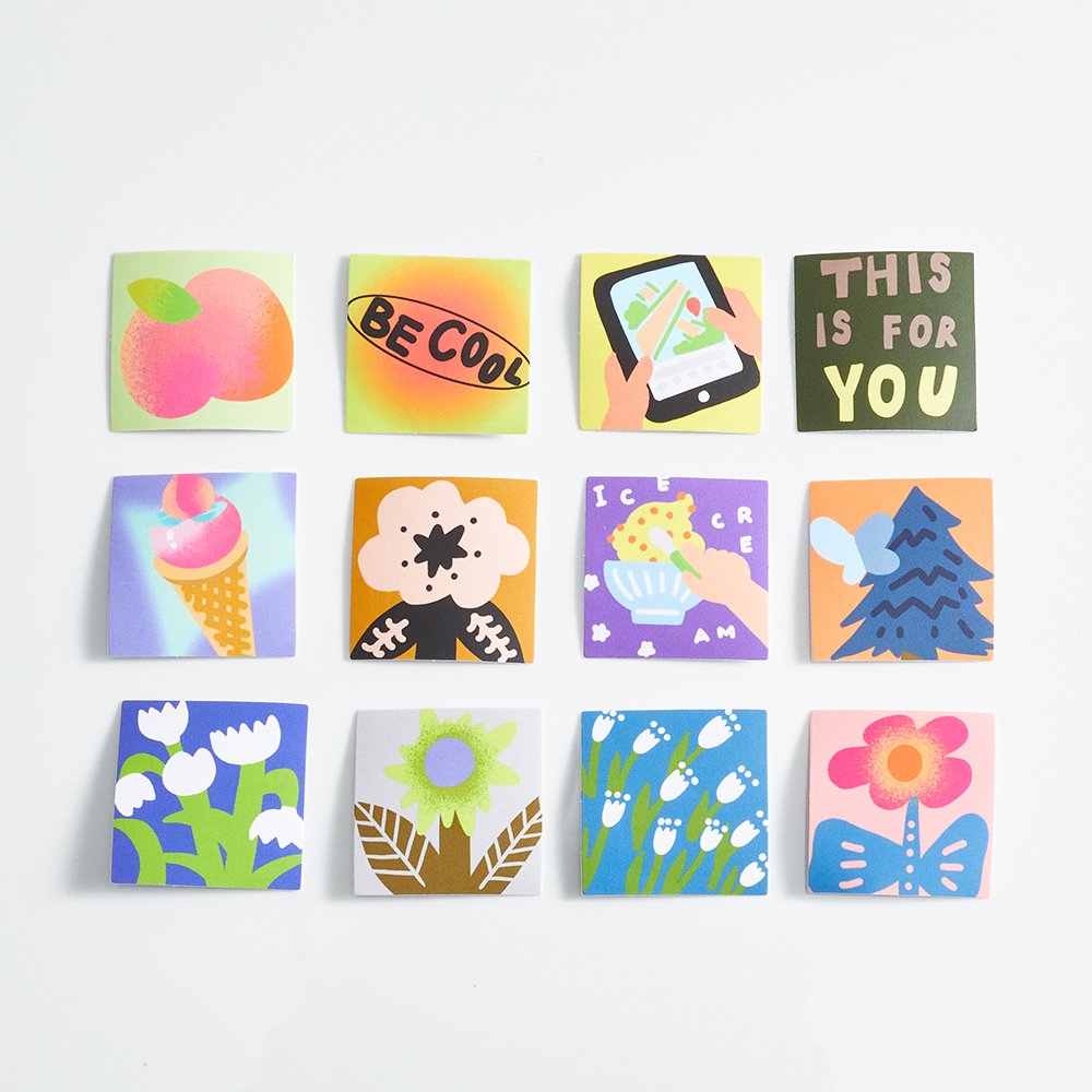 Custom Size Shape Promotional Labels Vinyl Sticker Small Business Sticker Removable Vinyl Sticker
