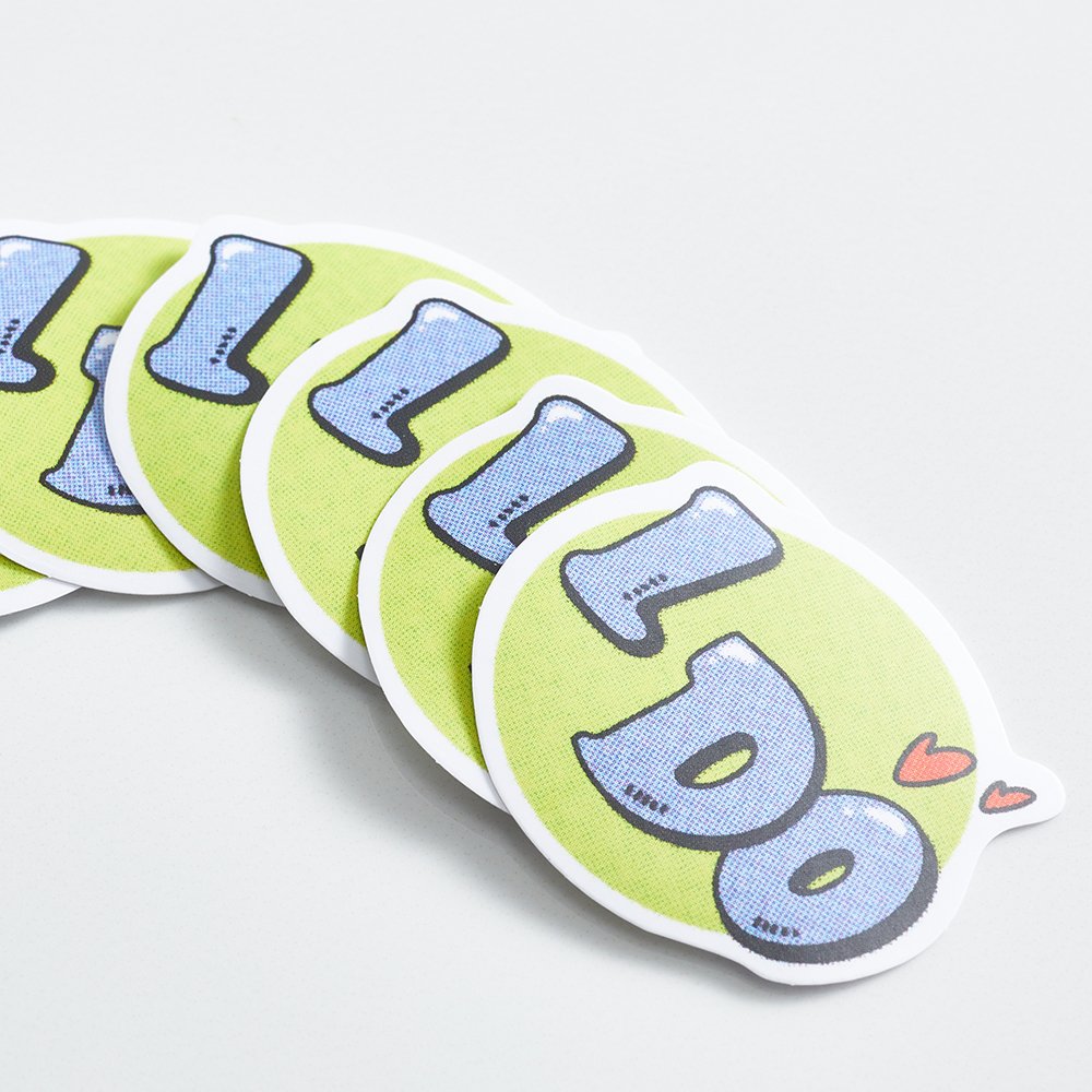Custom Size Shape Promotional Labels Vinyl Sticker Small Business Sticker Removable Vinyl Sticker