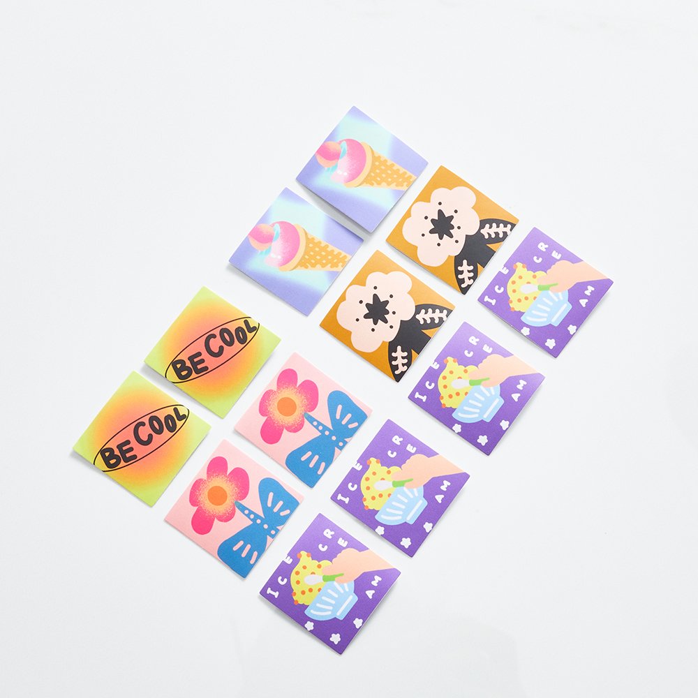Custom Size Shape Promotional Labels Vinyl Sticker Small Business Sticker Removable Vinyl Sticker