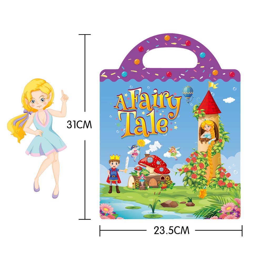 custom printing service 15 designs sticker book for kids 2-4 Preschool Education Learning Toy reusable sticker book