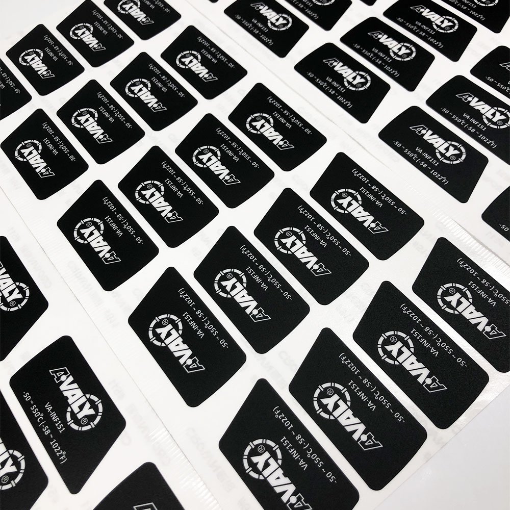 Customized Matte Computer Case Labels Stickers High Quality Electric PC Stickers Labels
