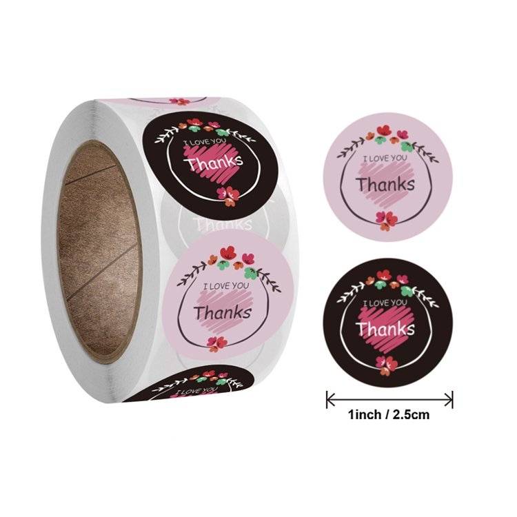 waterproof personalized pink vintage stickers with logo custom printing stickers with numbers