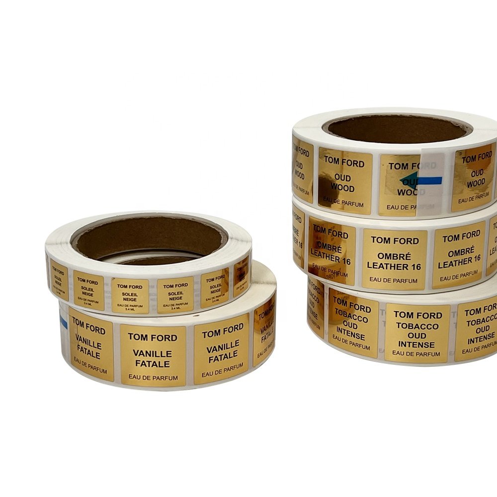 Strong Adhesive Permanent Sticker Custom Bottle Security Labels Tamper Proof Food Seals Sticker