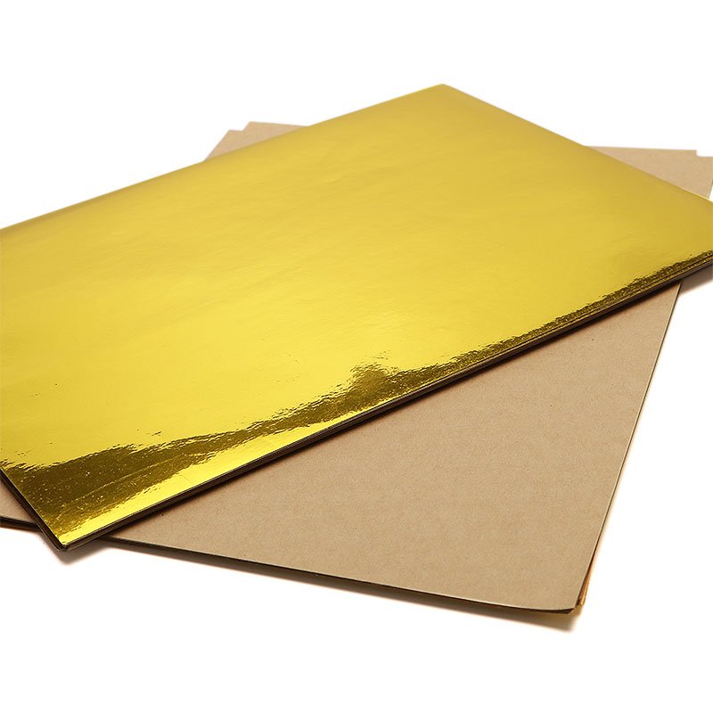 HH 042 Golden luster bright water senior proof waterproof custom stickers craft paper