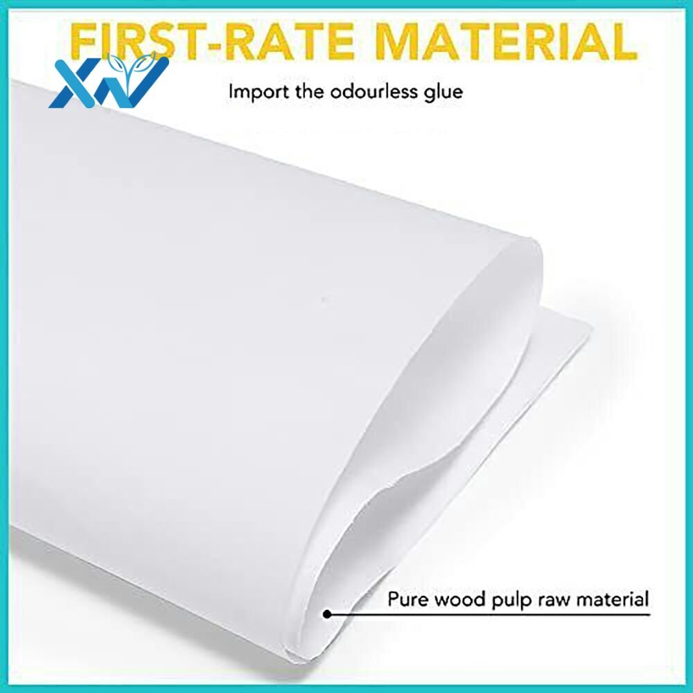 Eco-friendly Large size white paper bag with Twisted handle and customized printing for supermarket shopping