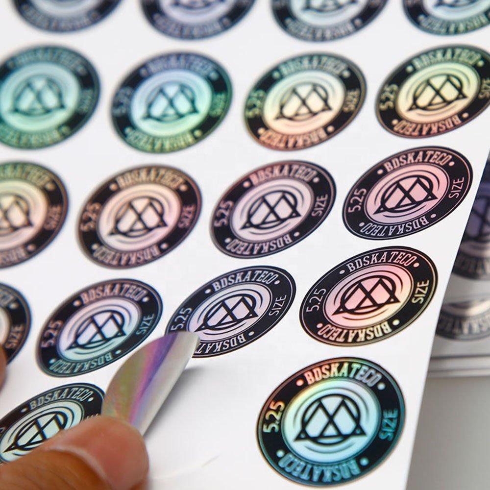 China Manufacturer Wholesale Custom Personalized Logo Small Oval Stickers
