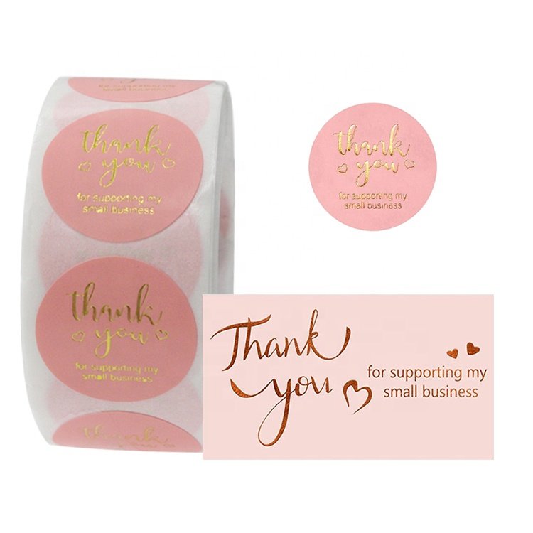 Greetings cards wholesale thanks card custom thank you card and stickers for small business