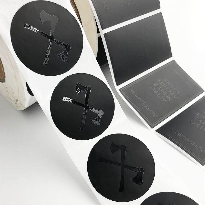 cheap perfume bottle labels custom round product clear label stickers custom printing with logo