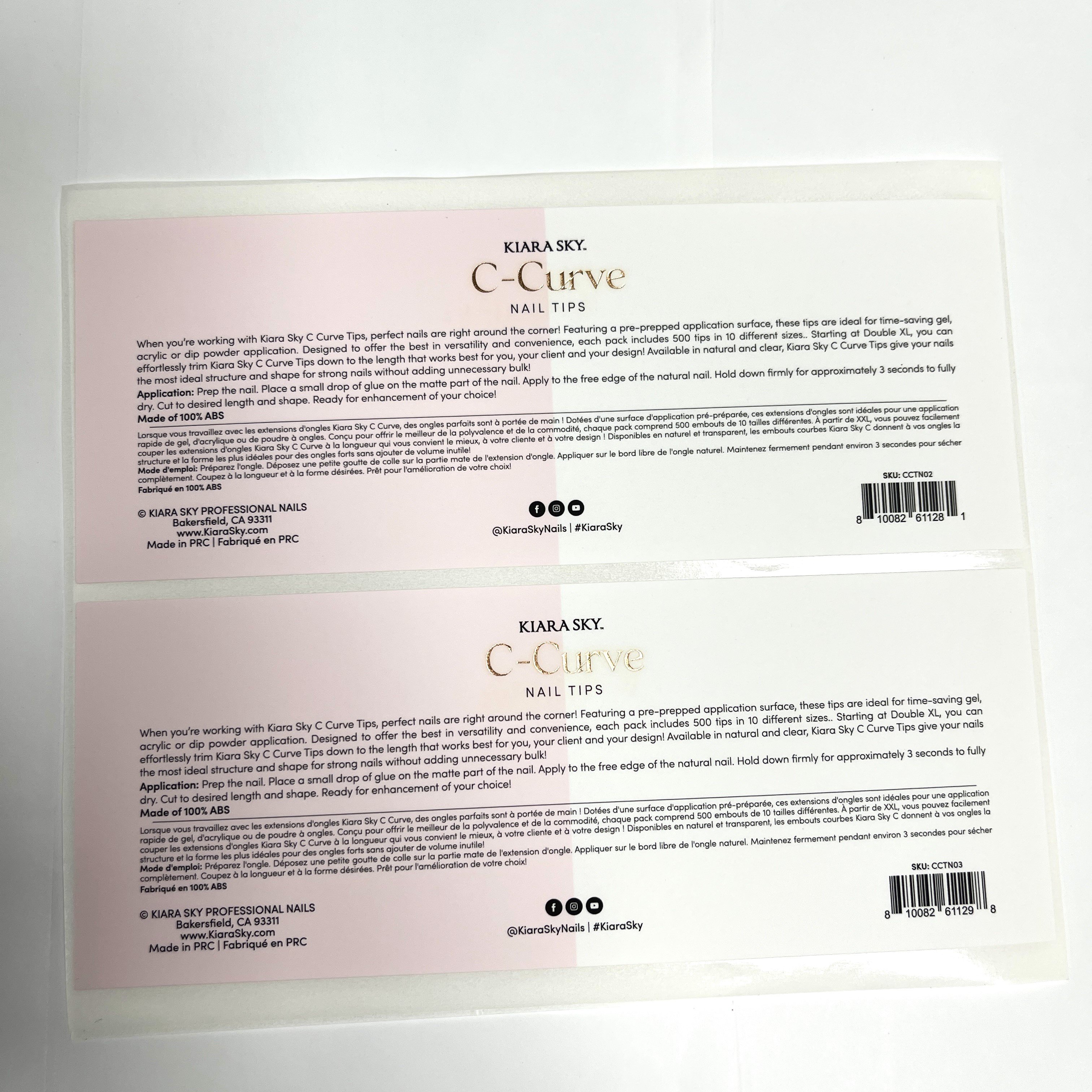 Customized Cosmetics Packaging & Printing Products Label Stickers