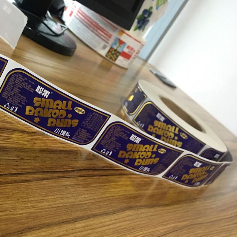 Custom printing label dye colour vinyl sticker roll permanent vinyl sticker cute waterproof vinyl stickers