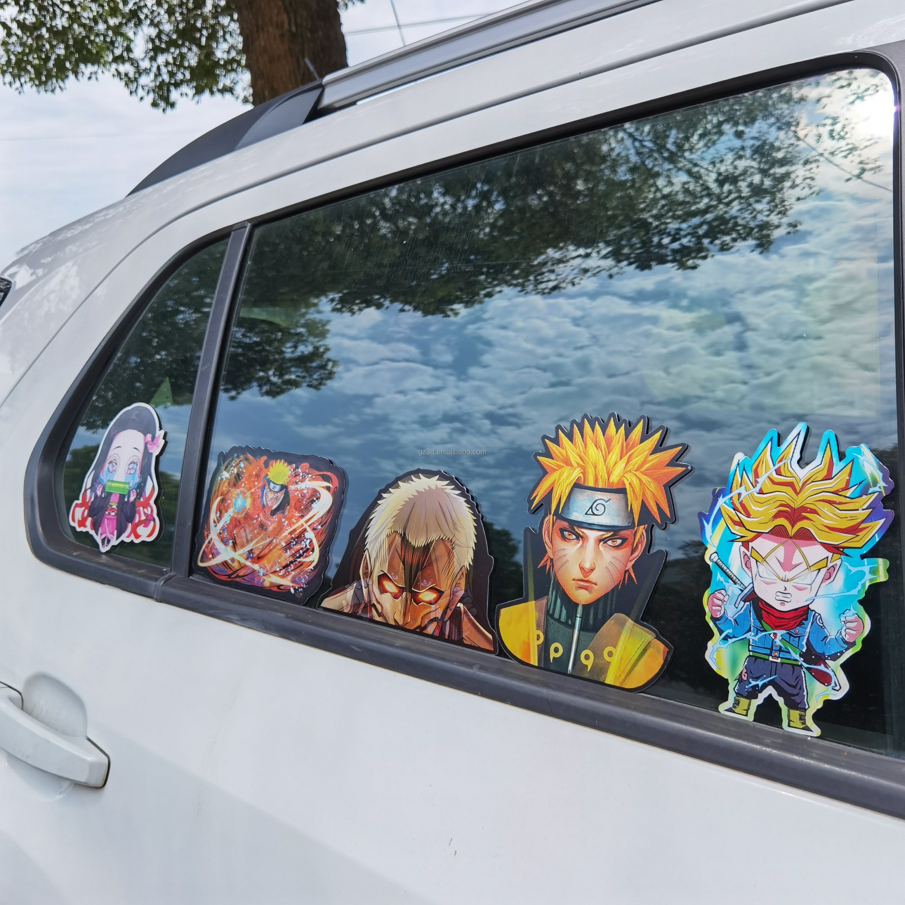 Promotional Window Stickers 2023 NEW Design Car Stickers 3D hot designs Sticker