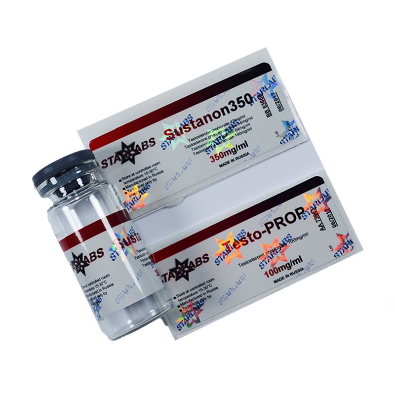 Custom STEROID 10ml Medicine Bottle Labels for Pharmaceutical Waterproof and oil-proof Steroid Vial Packaging Sticker
