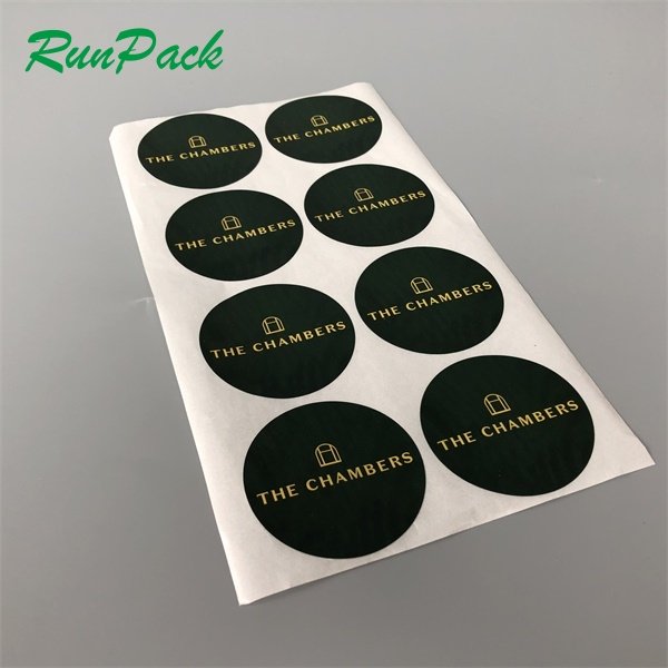 Disposable UV Resist Printing Waterproof Durable White Vinyl PVC Self-Adhesive Die Cut Customized Logo Sticker Custom Stickers