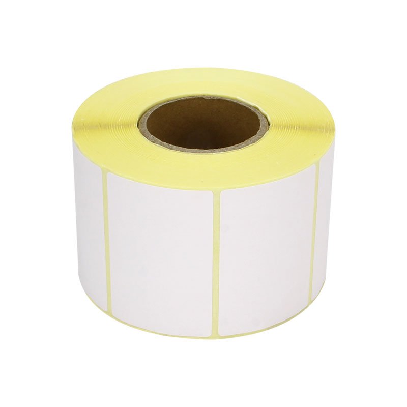 factory price 58x80mm removable thermal Adhesive label sticker waterproof for shipping Barcode printer