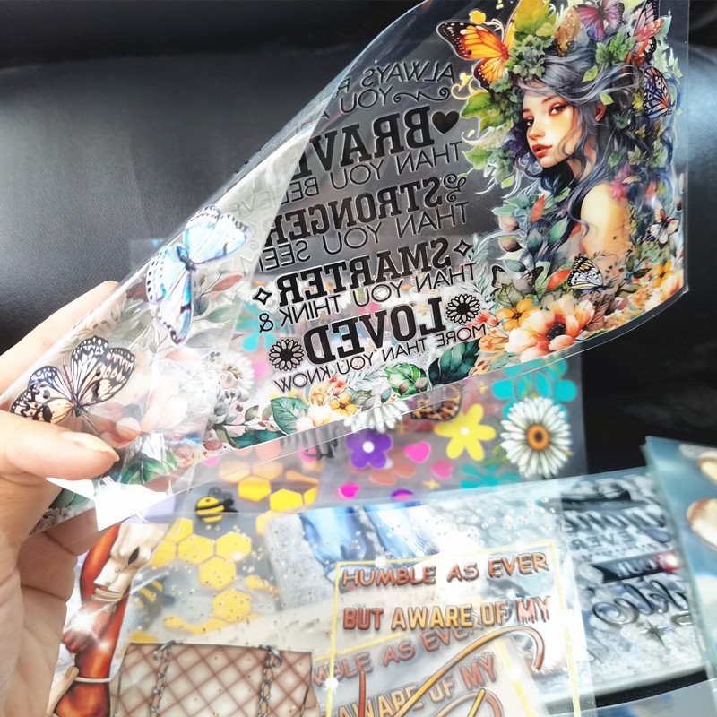 Double Side religion faith god custom 16oz glass cup dtf cup wraps transfer sticker uv dtf cup wrap transfers uvdtf wraps