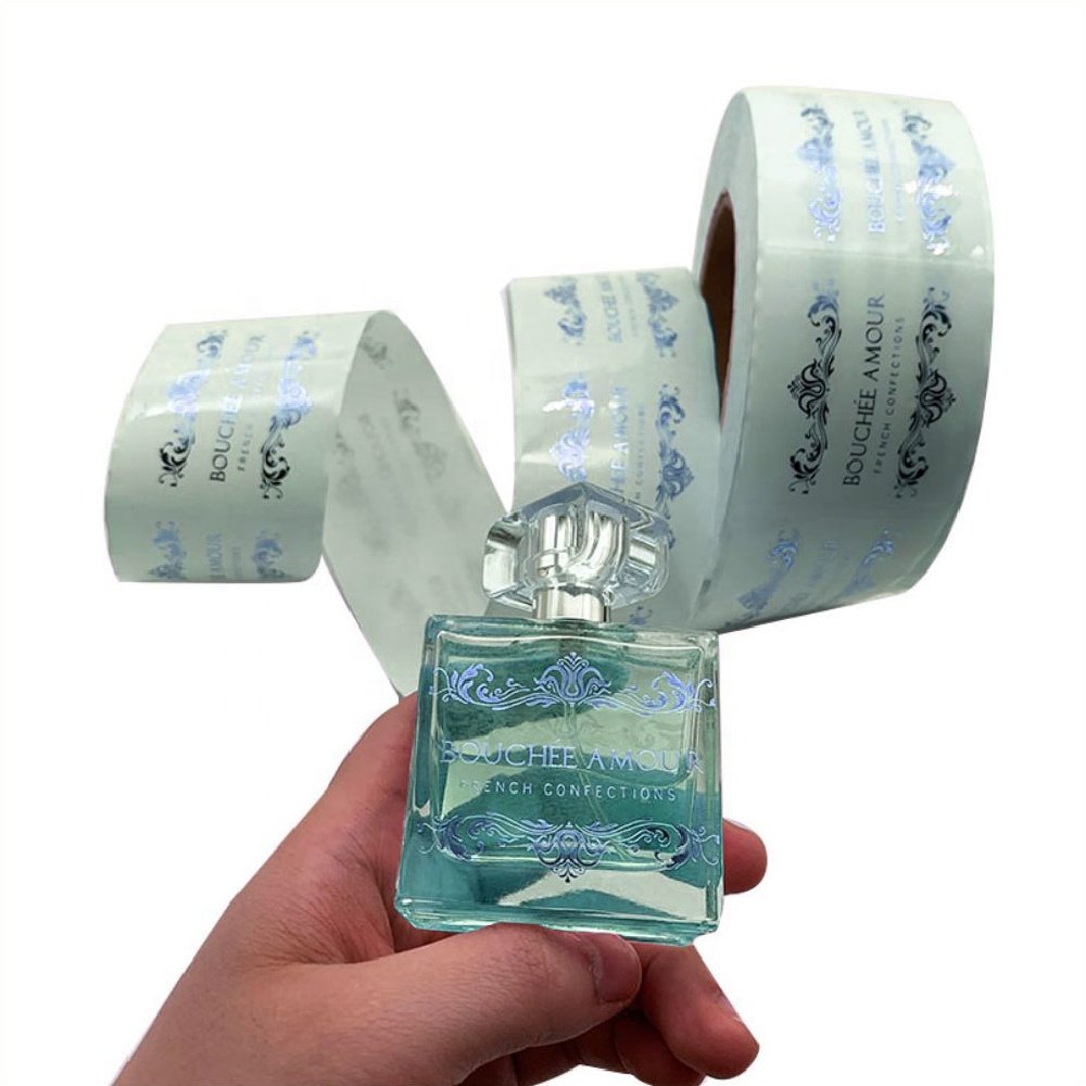 Clear ldentificationTransparent Logo Sticker Boosts Brand Awareness label sticker perfume label design