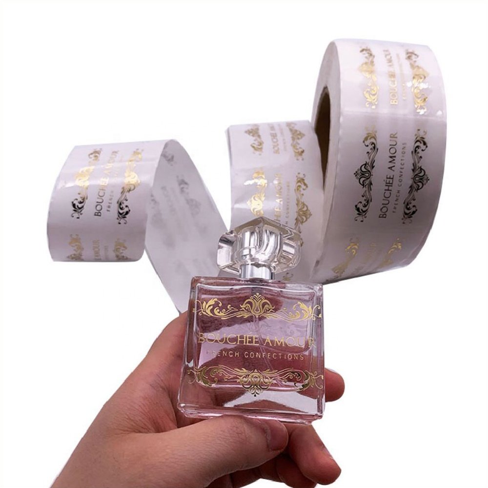 Clear ldentificationTransparent Logo Sticker Boosts Brand Awareness label sticker perfume label design