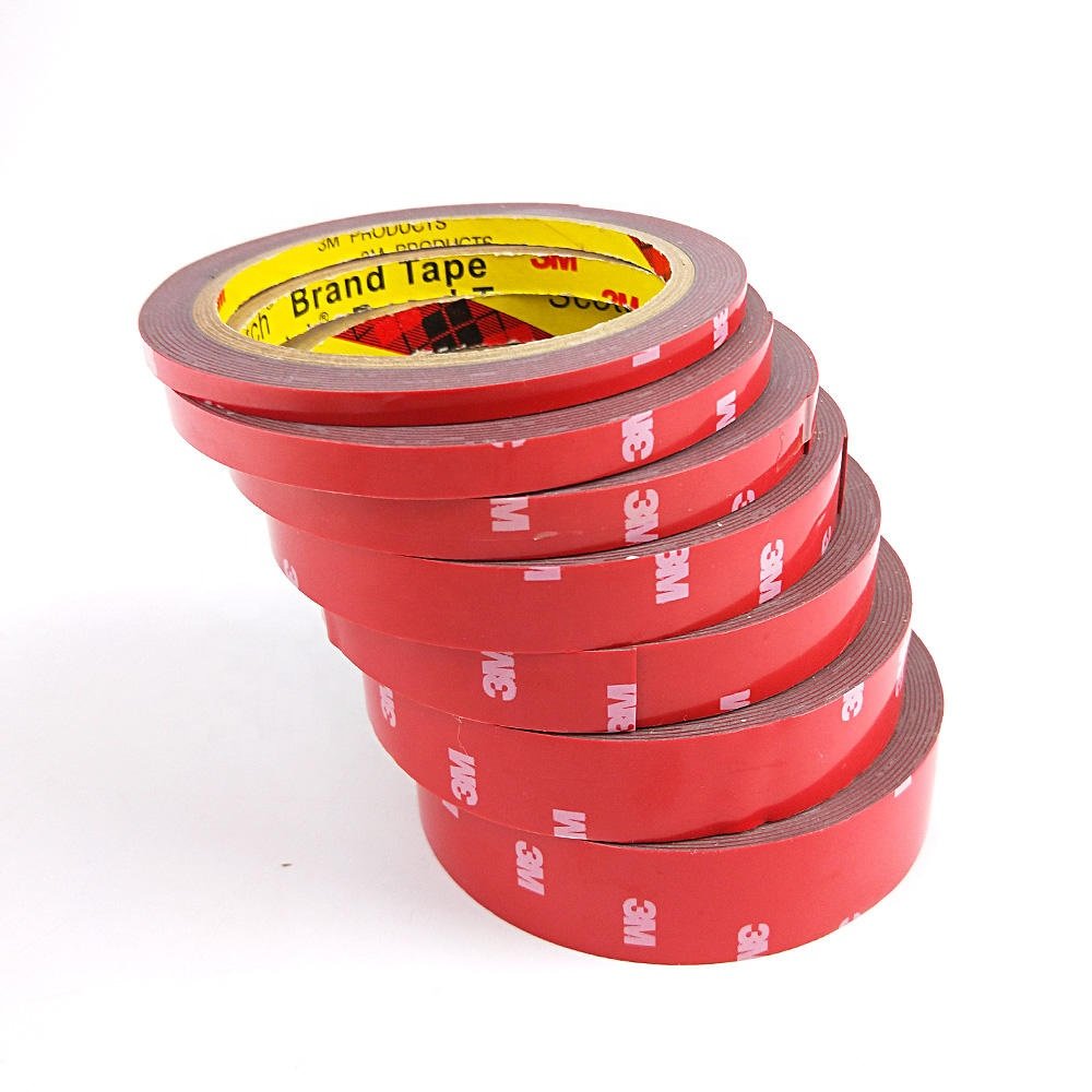 Die Cut 3 M 4229 4229P Acrylic Foam Tape for Auto Trim and Accessories, Grey, 0.8mm Thick for Auto