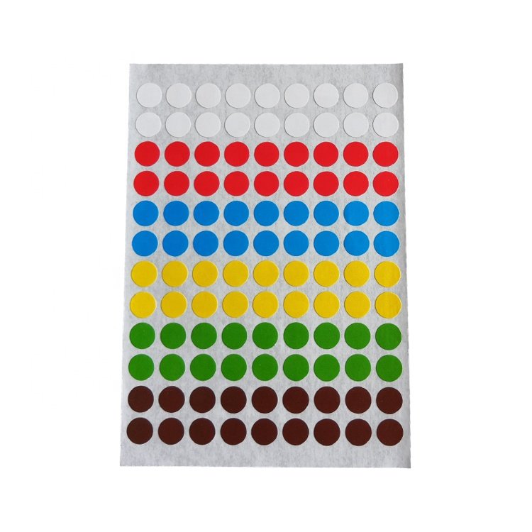 Custom Printing Self Adhesive Label Dot Sticker