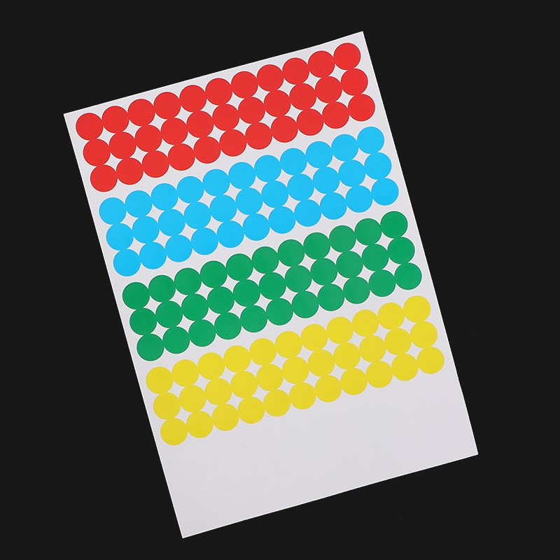 Custom Printing Self Adhesive Label Dot Sticker