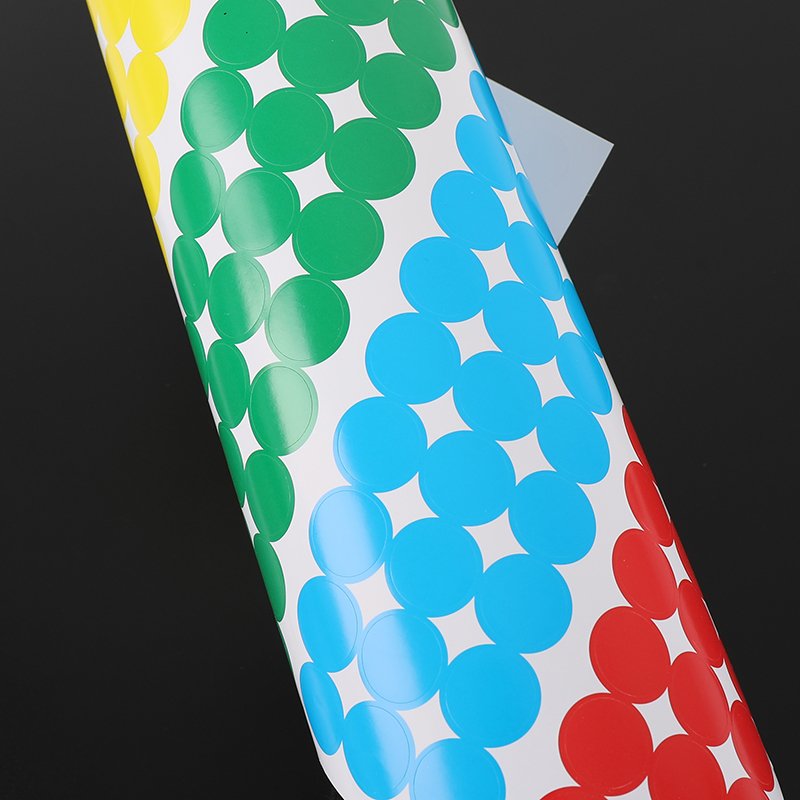 Custom Printing Self Adhesive Label Dot Sticker