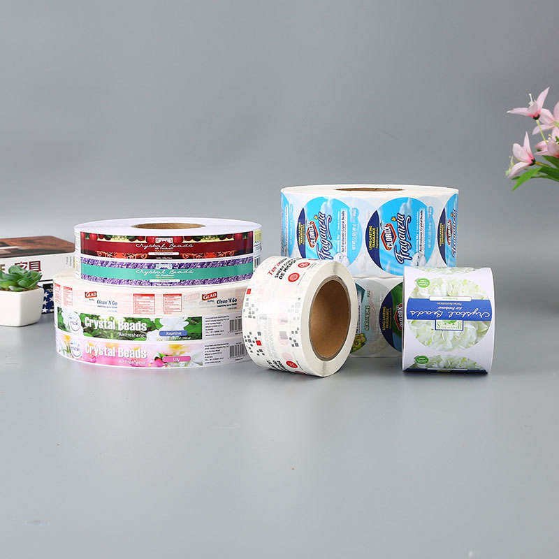 Custom Hot Selling Printed Cosmetic Bottle Makeup Product Packaging Adhesive Paper Logo Label Sticker
