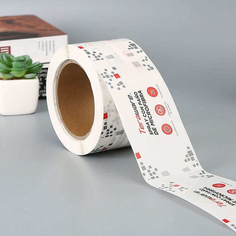 Custom Hot Selling Printed Cosmetic Bottle Makeup Product Packaging Adhesive Paper Logo Label Sticker