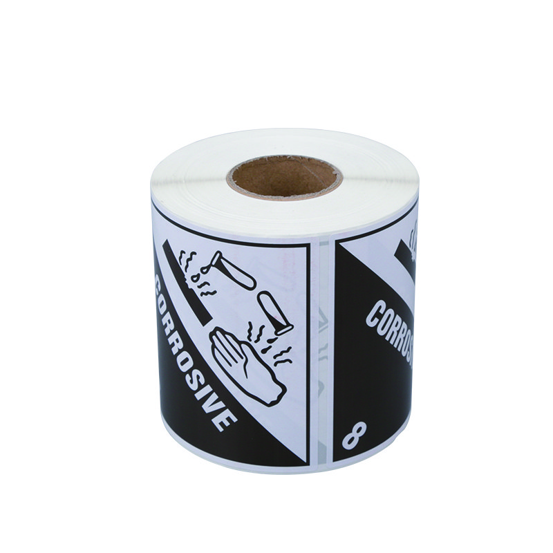 Free Sample sticker label security customize pattern 80X100X500 Thermal Label A6 500 Pcs security seal sticker