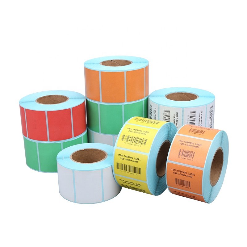 Free Sample sticker label security customize pattern 80X100X500 Thermal Label A6 500 Pcs security seal sticker