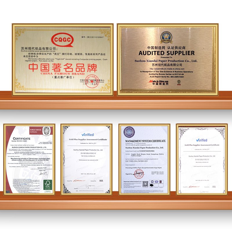Free Sample sticker label security customize pattern 80X100X500 Thermal Label A6 500 Pcs security seal sticker