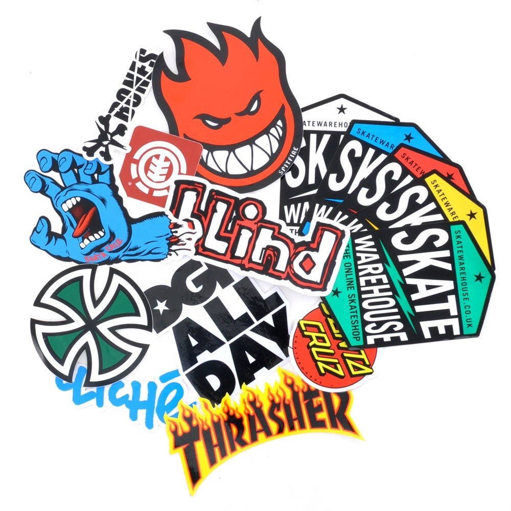 Custom Event logo Vinyl Label Stickers and with the split backing style