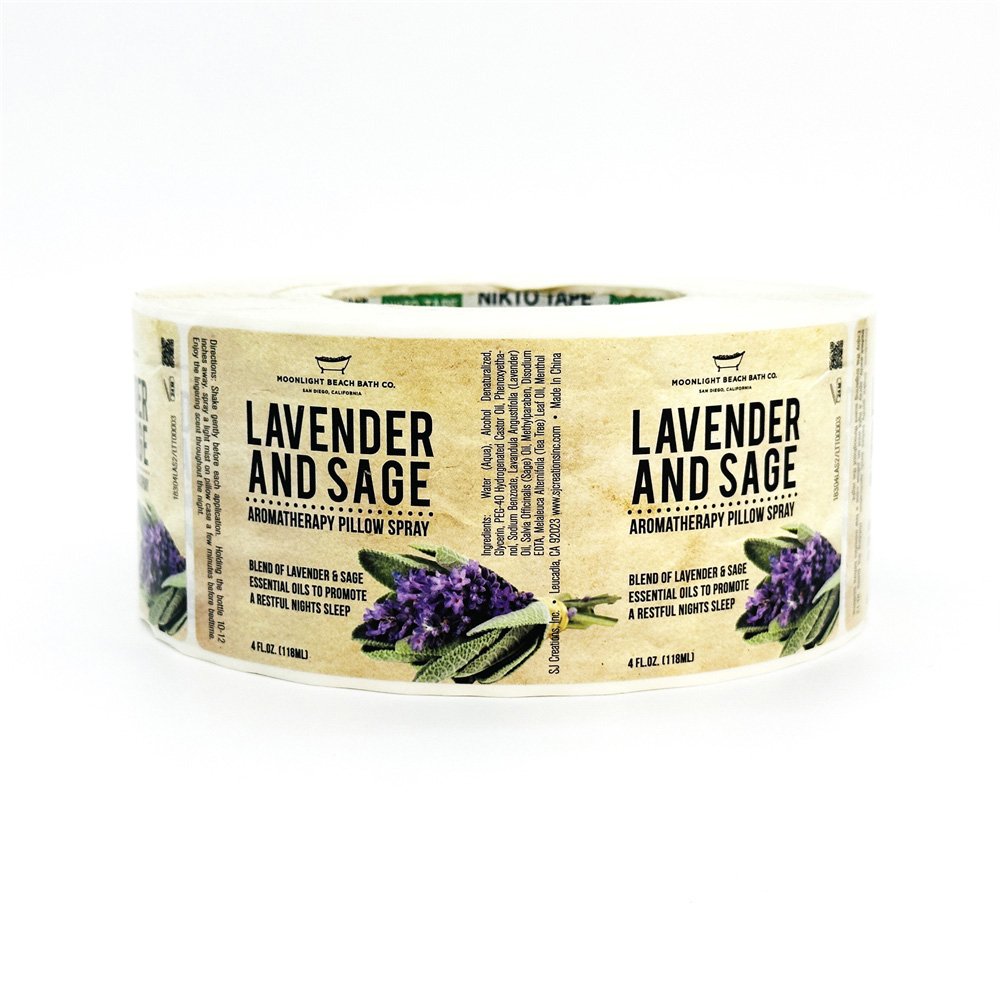Wholesales Sticker Bottle Product Packaging Adhesive Paper Logo Label Sticker Vinyl Stickers