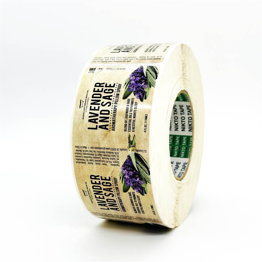 Wholesales Sticker Bottle Product Packaging Adhesive Paper Logo Label Sticker Vinyl Stickers