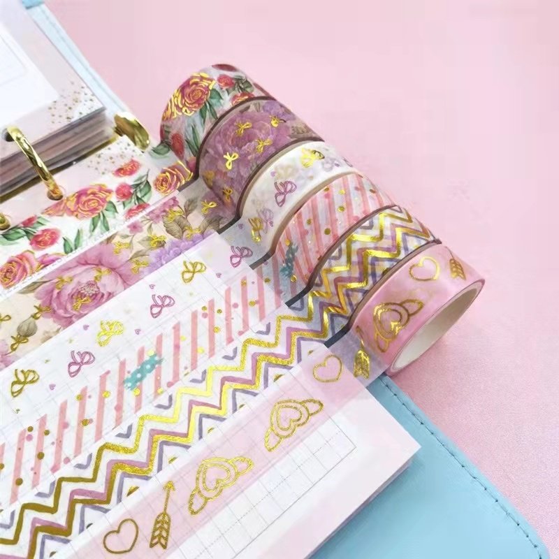 Rainbow Cow Washi Tape Gamer Tapes Printed Paper Sticker And Washi Tape