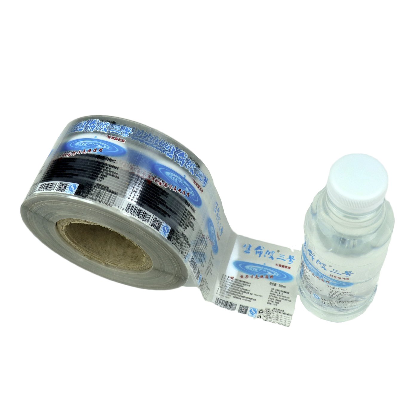 Opp/BOPP Transparent Sticker Printing For Pure Water Labels