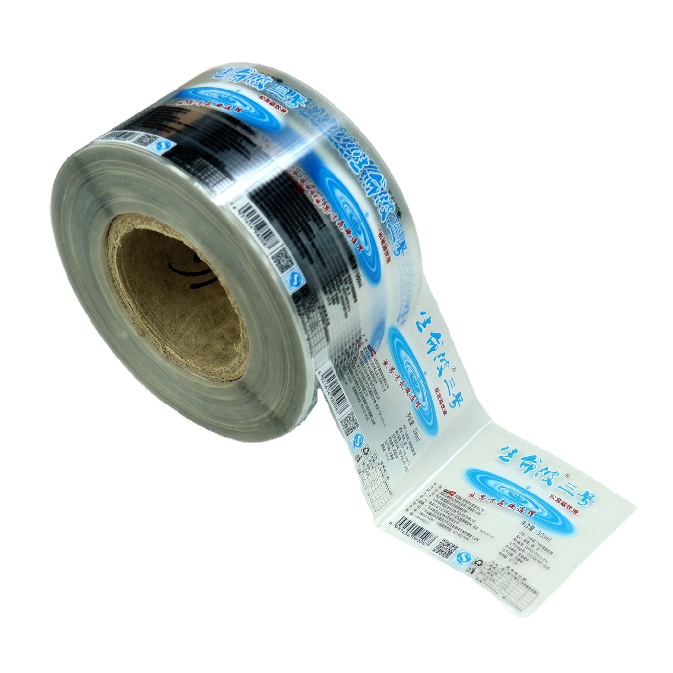 Opp/BOPP Transparent Sticker Printing For Pure Water Labels