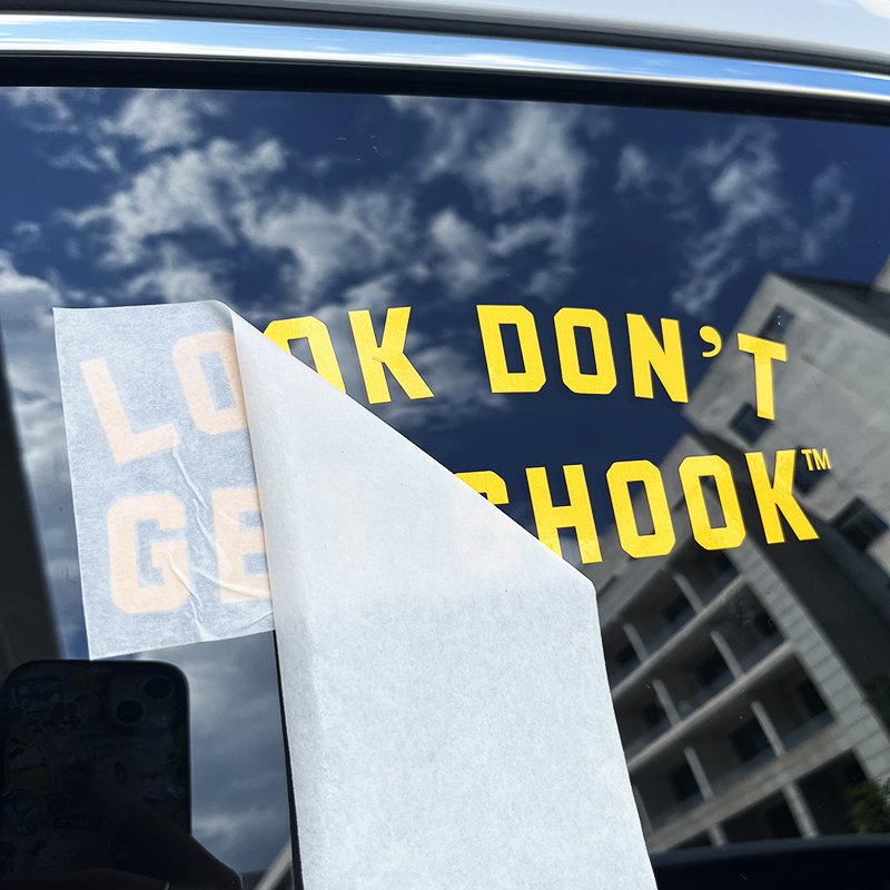 UV Resistant Custom Printing Logo Car Decoration Stickers Glass Window Windshield Decal Car Body Bumper Car Stickers Vinyl