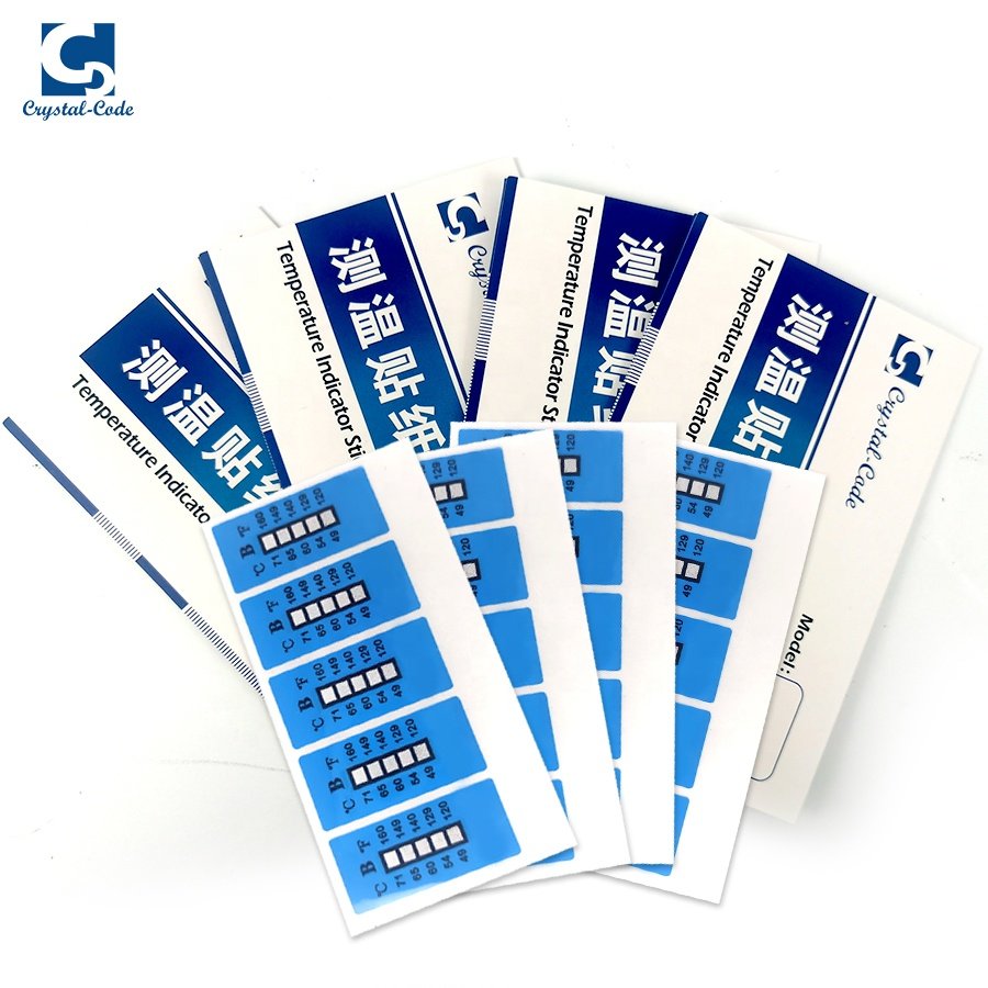 Color Label Changing Stickers Change Customized Sensitive Heat Labels Indicators Irreversible And Temperature Indicator Sticker