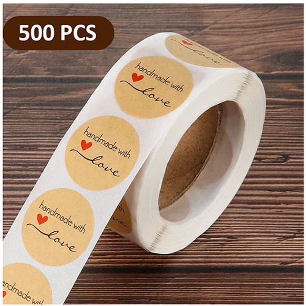 Factory Custom Printed Roll Plastic Waterproof Synthetic Paper Adhesive Vinyl PVC Round Circle Brand Logo Sticker