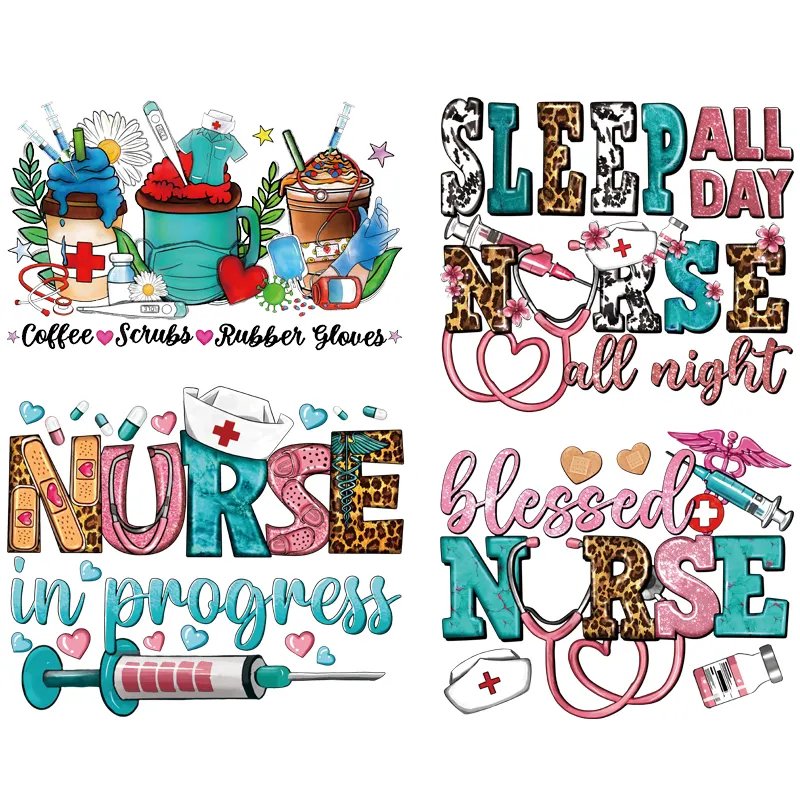Custom Logo IRON ON Heat Transfer Designs Clothes Stickers For T Shirts Anime Shirts Screen Print Transfers