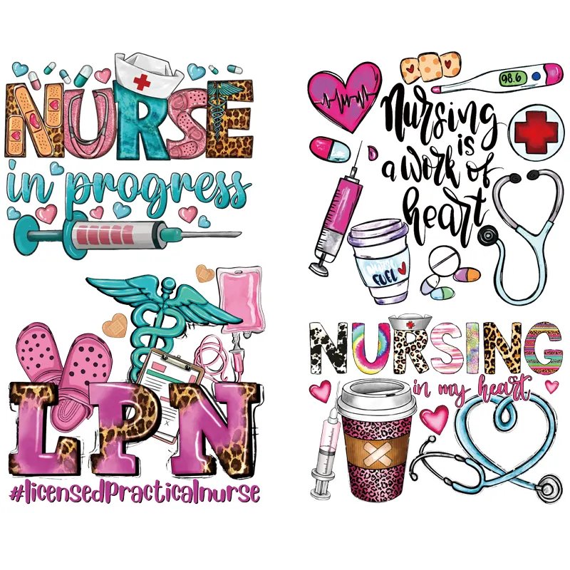 Custom Logo IRON ON Heat Transfer Designs Clothes Stickers For T Shirts Anime Shirts Screen Print Transfers