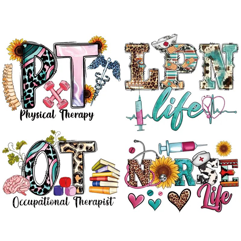 Custom Logo IRON ON Heat Transfer Designs Clothes Stickers For T Shirts Anime Shirts Screen Print Transfers